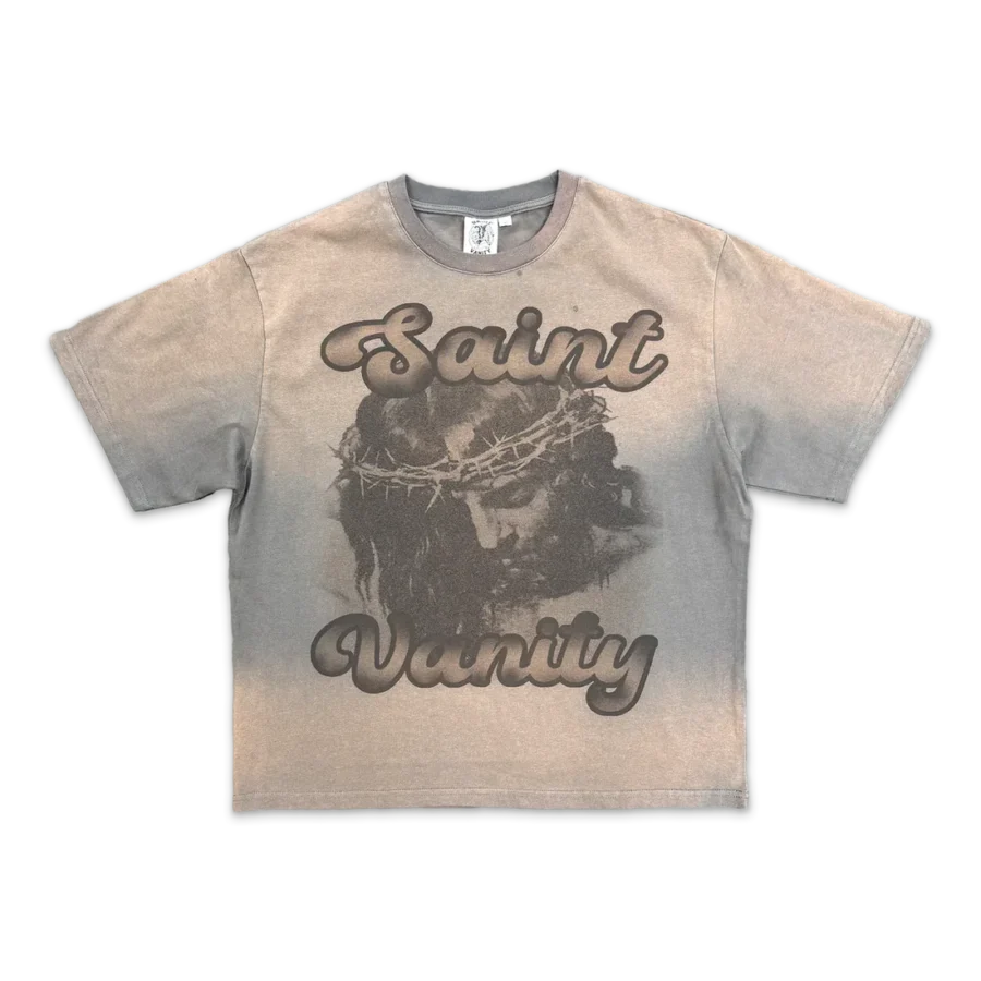 Grey Jesus T shirt